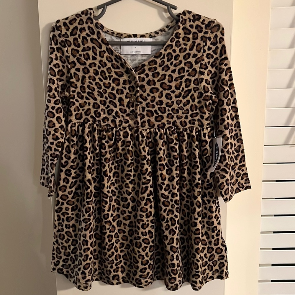 Toddler Cheetah dress